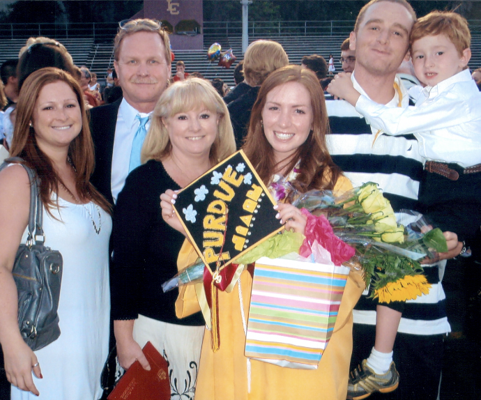 Cathy Erskine family