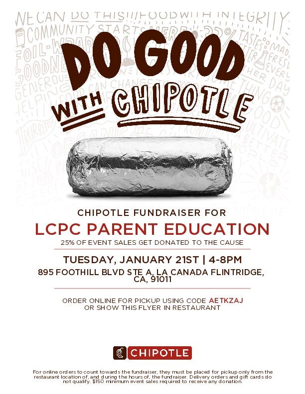 Chipotle Fundraiser